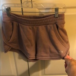 Alo yoga cotton shorts